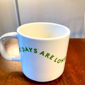 Lovevery mug NEW the days are long but the years are short